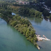 Reka Drava, blizu Ptuja