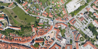 Center Ptuja iz zraka