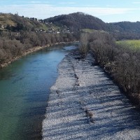 Reka Drava v Slovenja vasi, Slovenija
