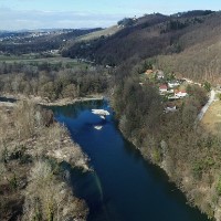 Reka Drava v Zlatoličju