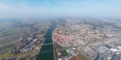 Ptuj iz velike višine