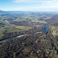 Dravsko polje and Slovenske gorice, River Drava, Slovenia