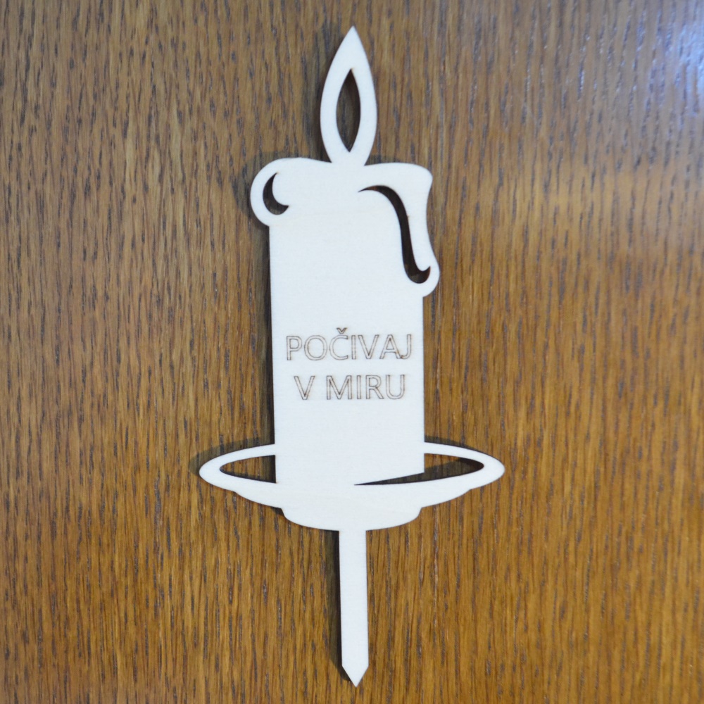 Lesena sveča 1